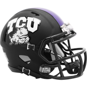 TCU Horned Frogs Matte Black Speed Mini
