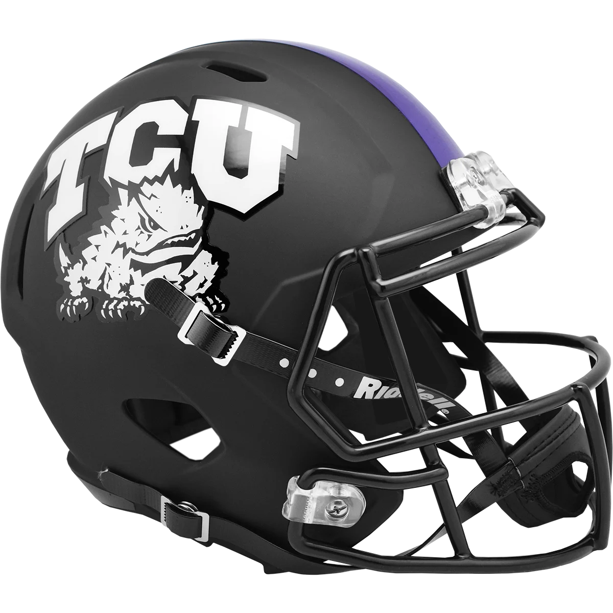 TCU Horned Frogs Matte Black Speed Replica