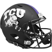 TCU Horned Frogs Matte Black Speed Replica