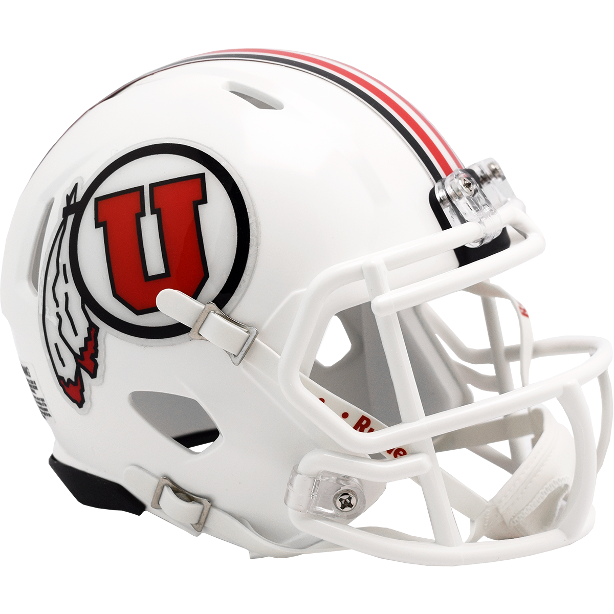 Utah Utes White Speed Mini