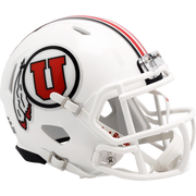 Utah Utes White Speed Mini