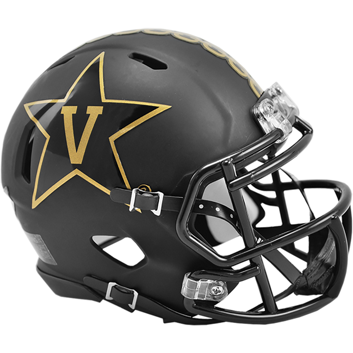 Vanderbilt Commodores Matte Black Speed Mini