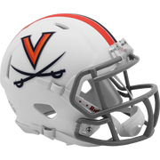 Virginia Cavaliers Matte White Speed Mini