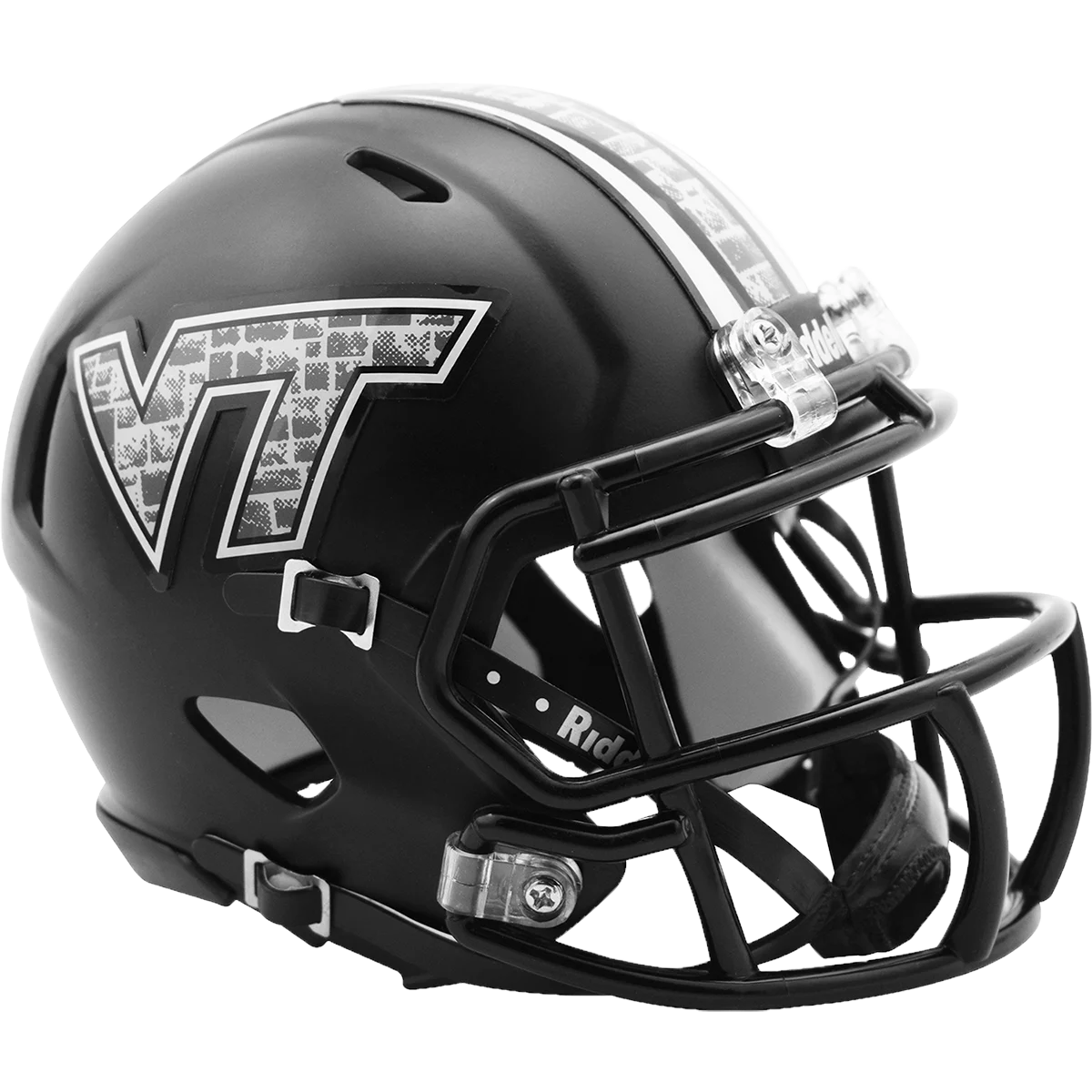 Virginia Tech Hokies Matte Black Speed Mini