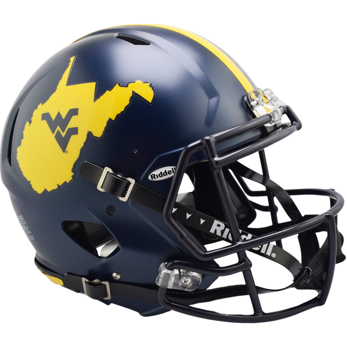 West Virginia Mountaineers Navy Country Roads Speed Authentic 2023