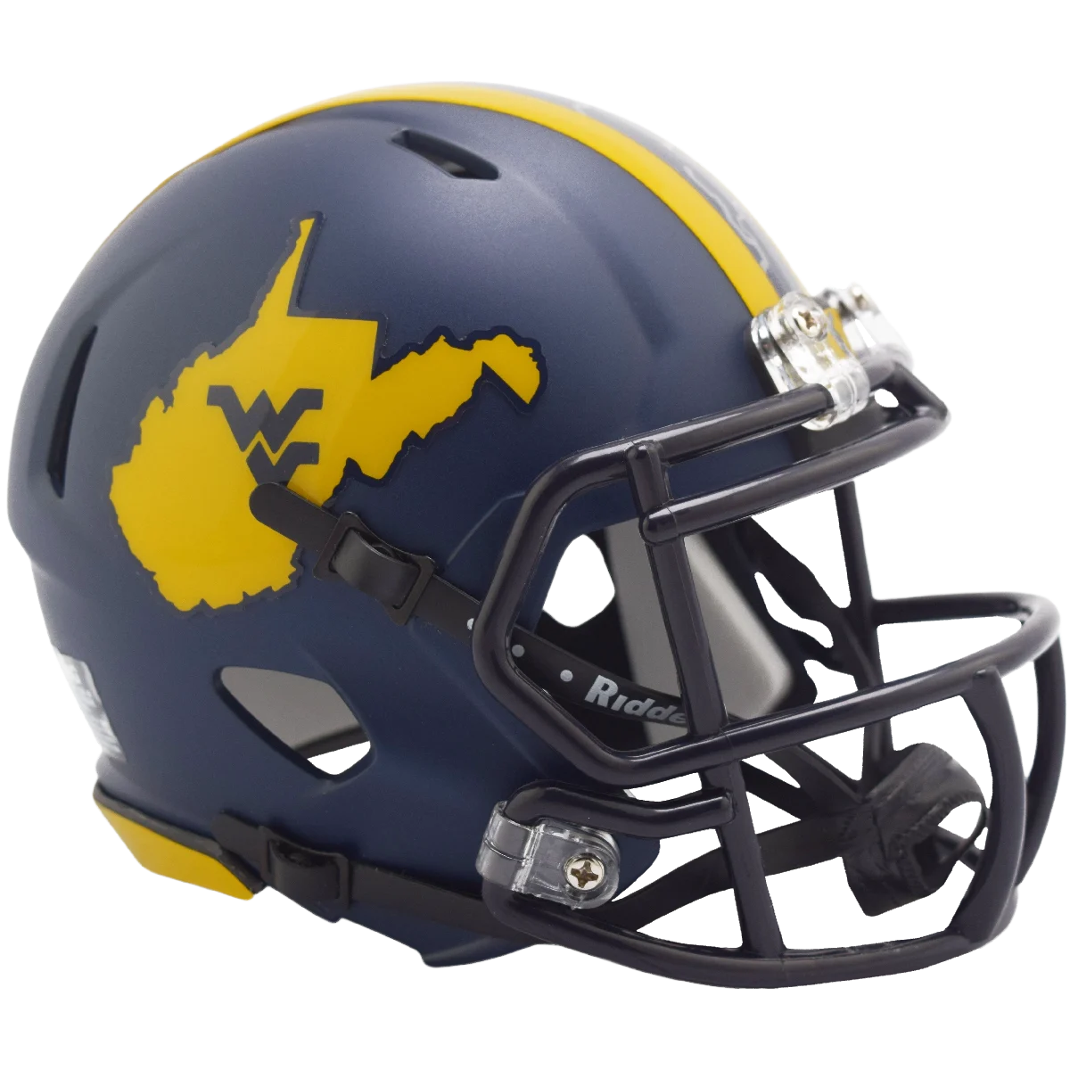 West Virginia Mountaineers Navy Country Roads Speed Mini 2023