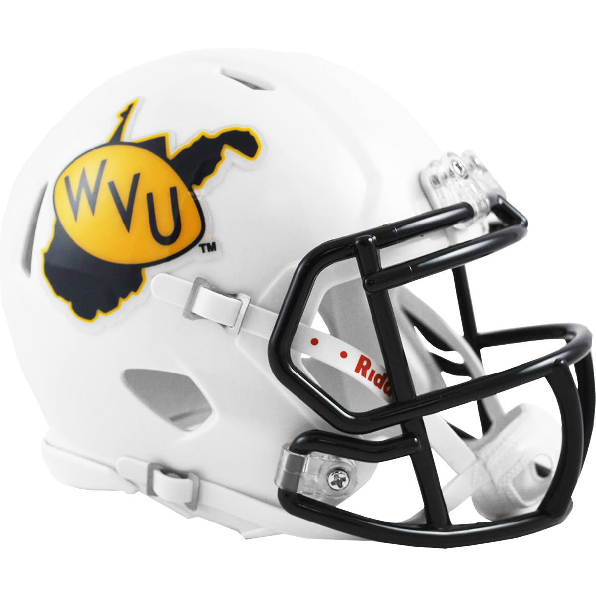 West Virginia Mountaineers Throwback Speed Mini
