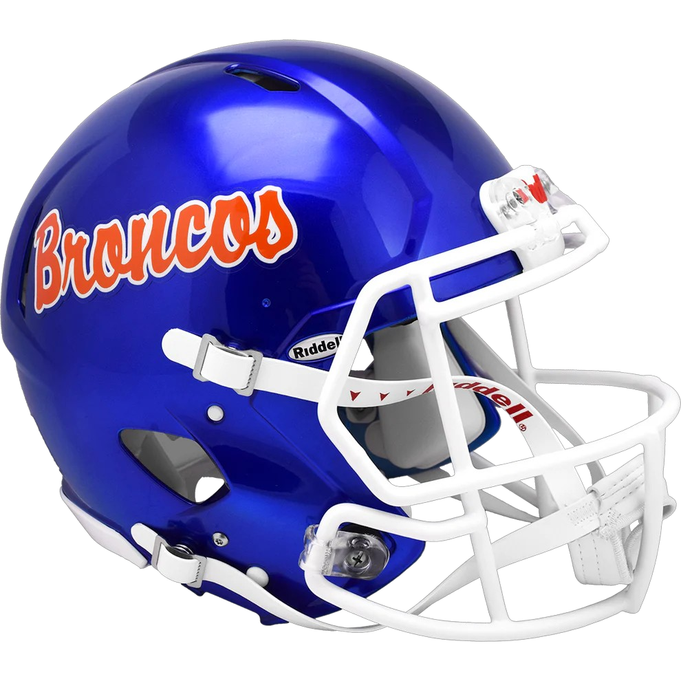 Boise State Broncos Script Authentic Speed