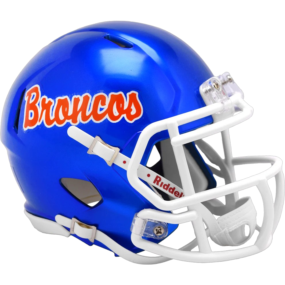 Boise State Broncos Script Speed Mini